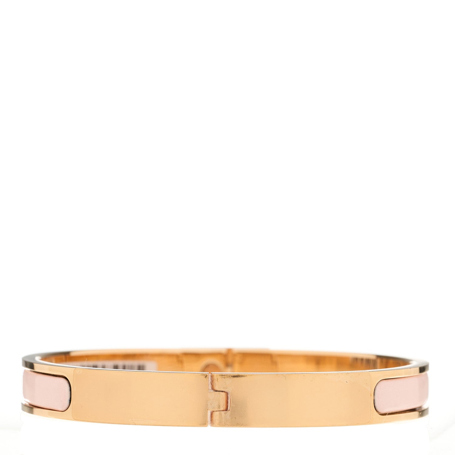 Hermes Enamel Mini Clic Kelly Bracelet PM Rose Candeur 3 of 5