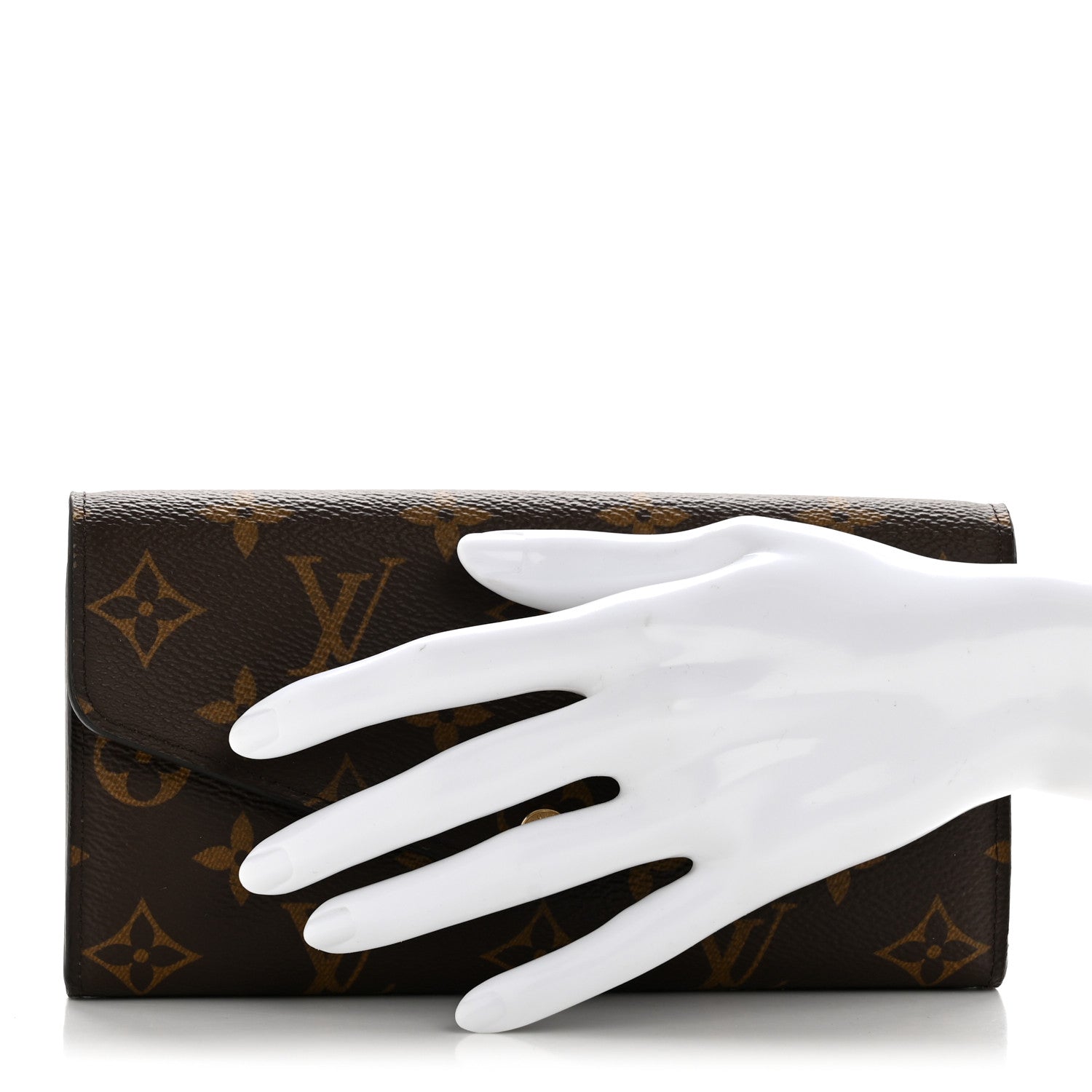 Louis Vuitton Monogram Sarah Wallet NM 2 of 9