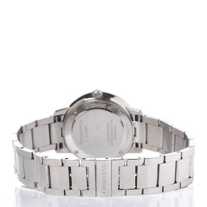 Tiffany Stainless Steel Diamond Bezel 31mm Atlas 2-Hand Quartz Watch 4 of 6