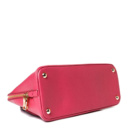 Prada Saffiano Lux Medium Promenade Tote Peonia 4 of 14