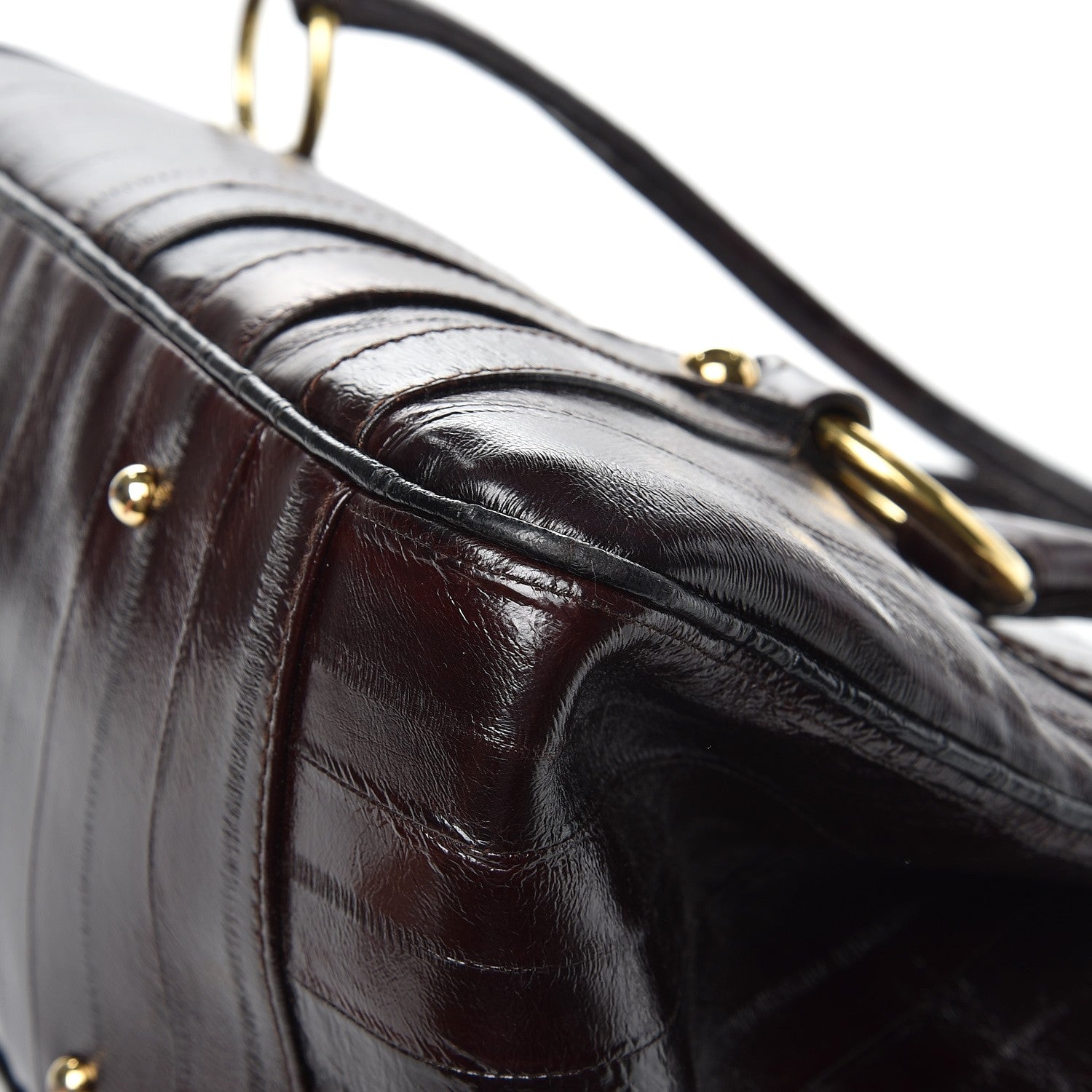 Dolce & Gabbana Eel Shoulder Bag Brown 8 of 14