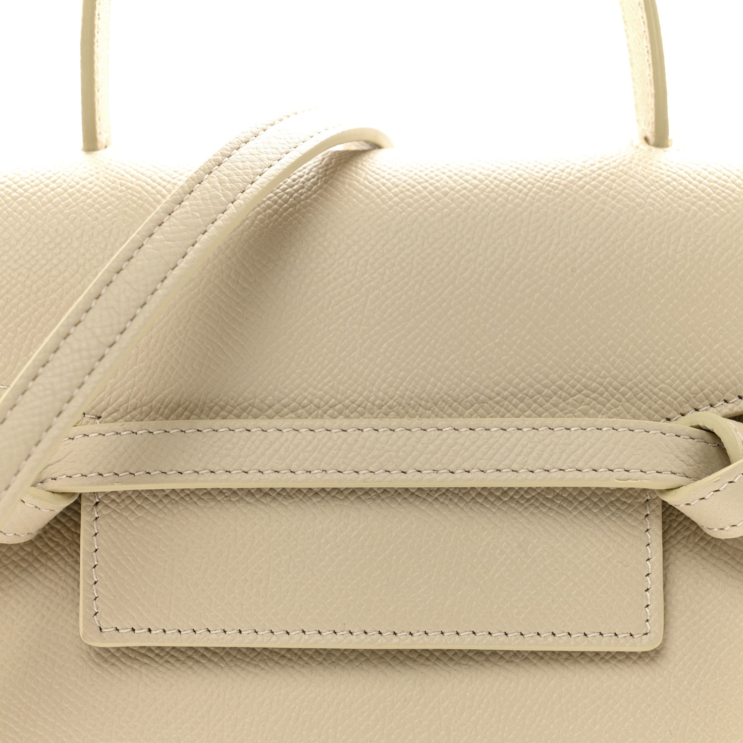 Celine Grained Calfskin Nano Belt Bag Pampa 8 of 10