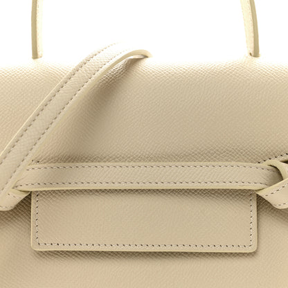 Celine Grained Calfskin Nano Belt Bag Pampa 8 of 10