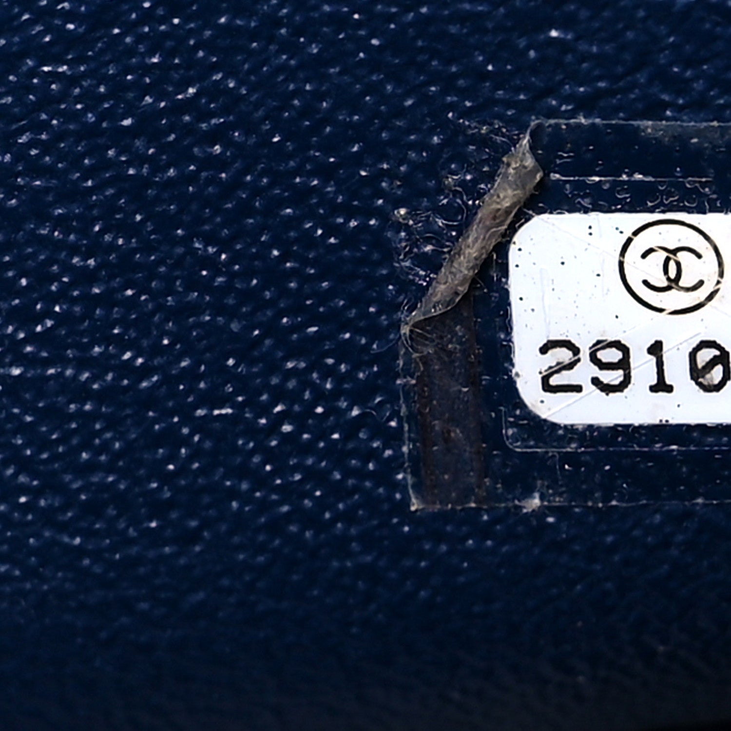 Chanel Caviar Quilted Jumbo Double Flap Blue 7 of 17