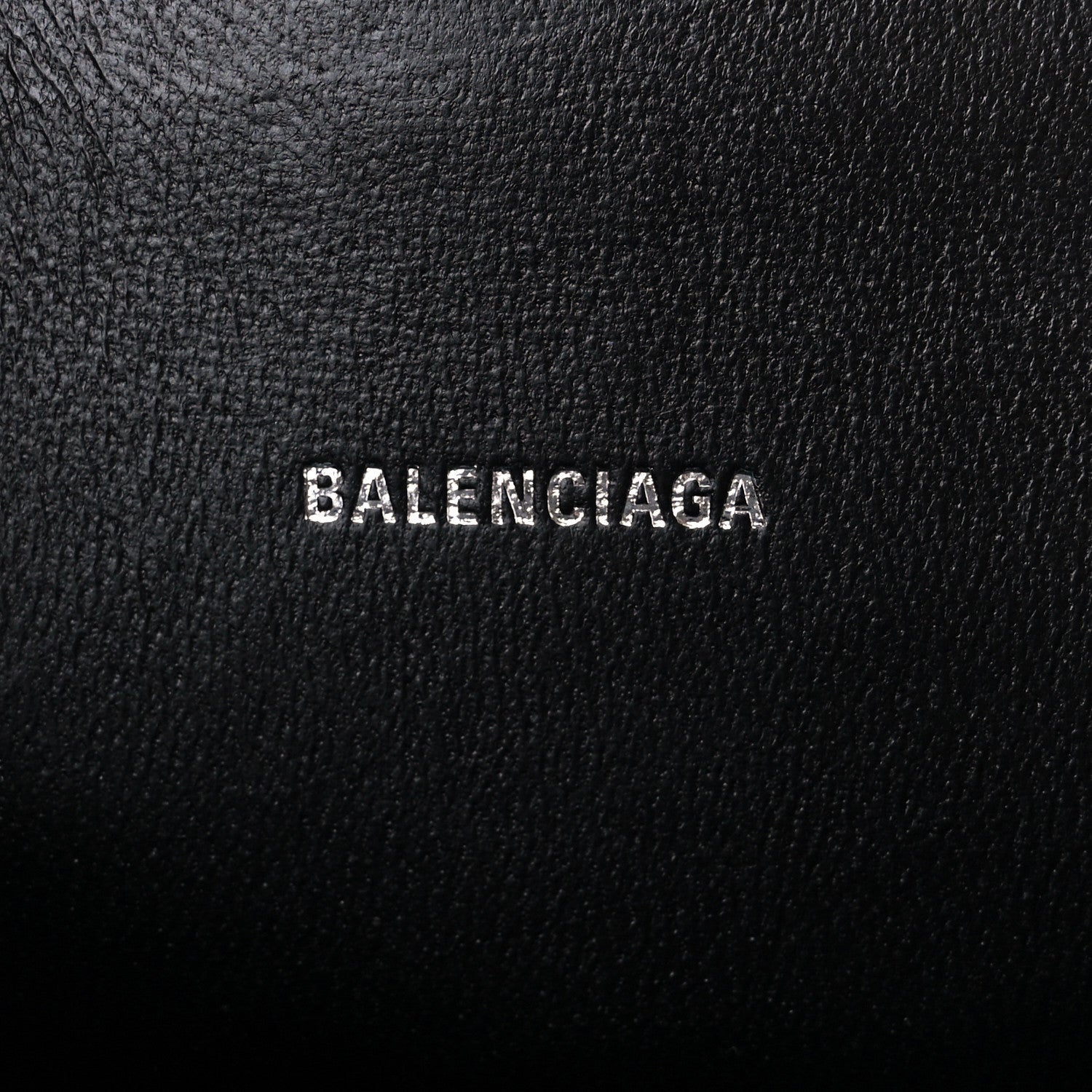 Balenciaga Metallic Calfskin Crocodile Embossed Hourglass Top Handle Bag XS Lilac 6 of 10