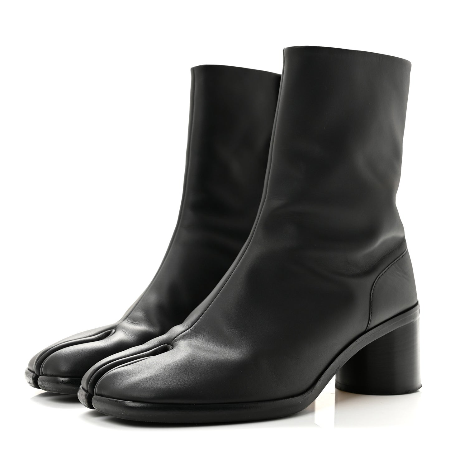 Nappa Tabi 60mm Ankle Boots 40 Black
