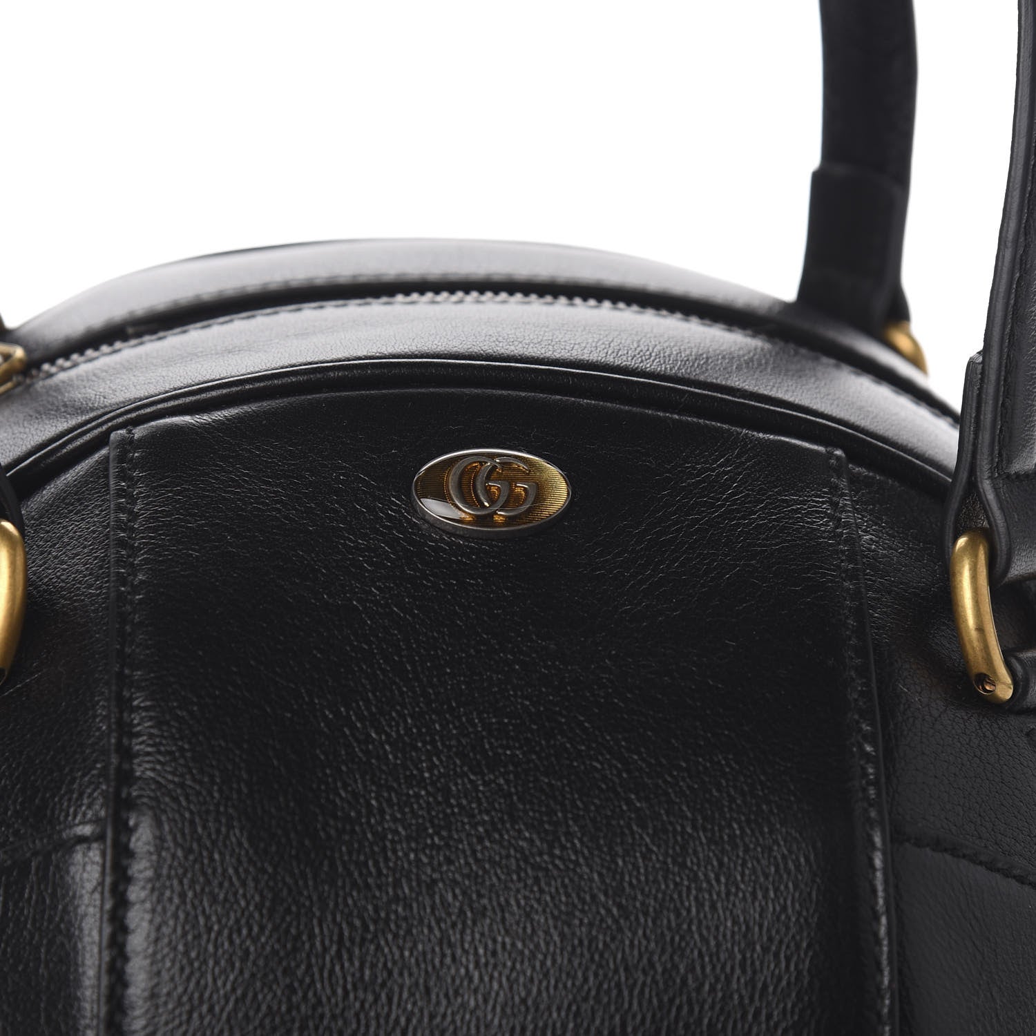 Gucci Piuma Lux Energy Tifosa Basketball Shaped Shoulder Bag Black 7 of 9
