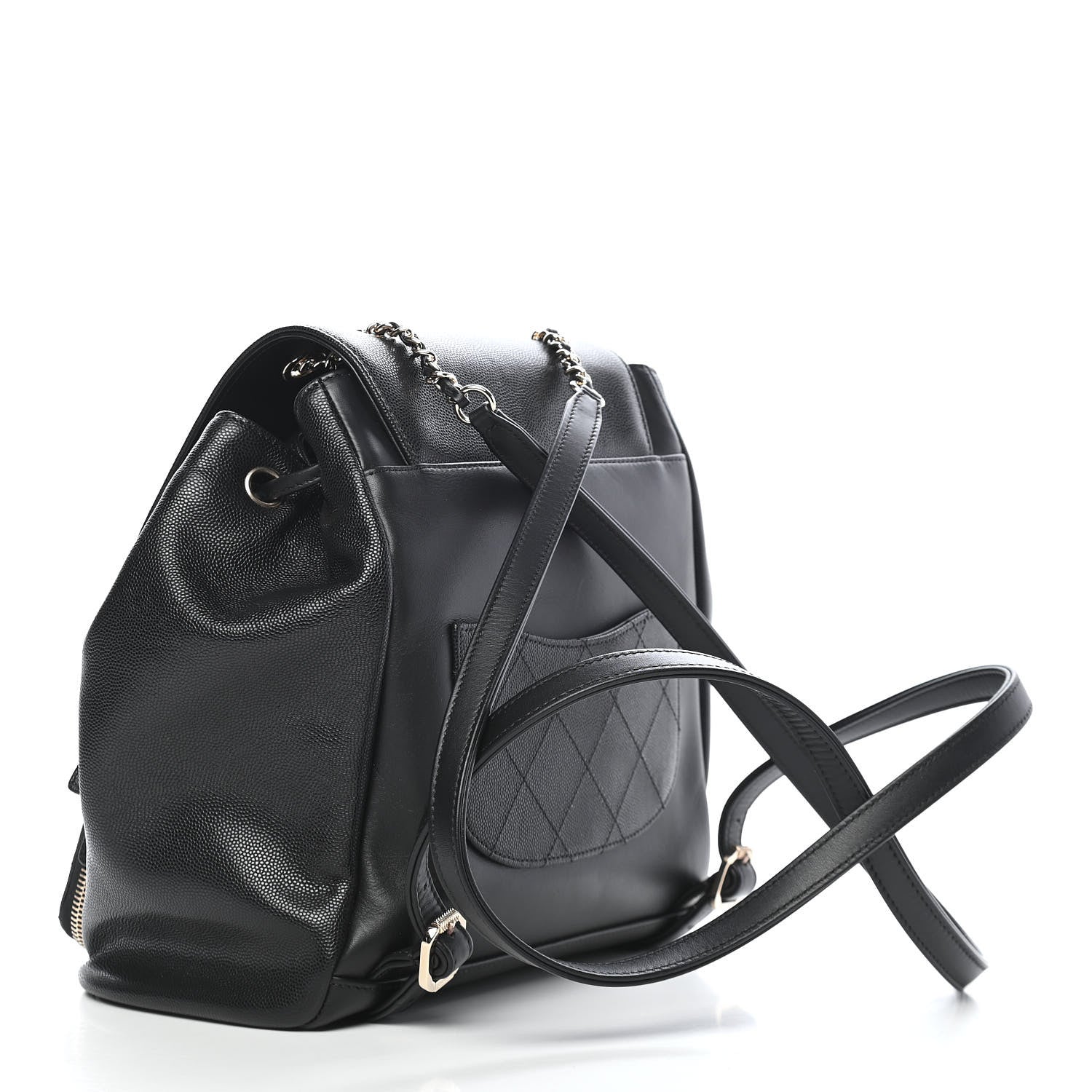 Chanel Caviar Quilted Business Affinity Backpack Black 3 of 9