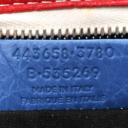 Balenciaga Agneau Arena Multicolore Bazar Pouch Vert Emeraude 7 of 10