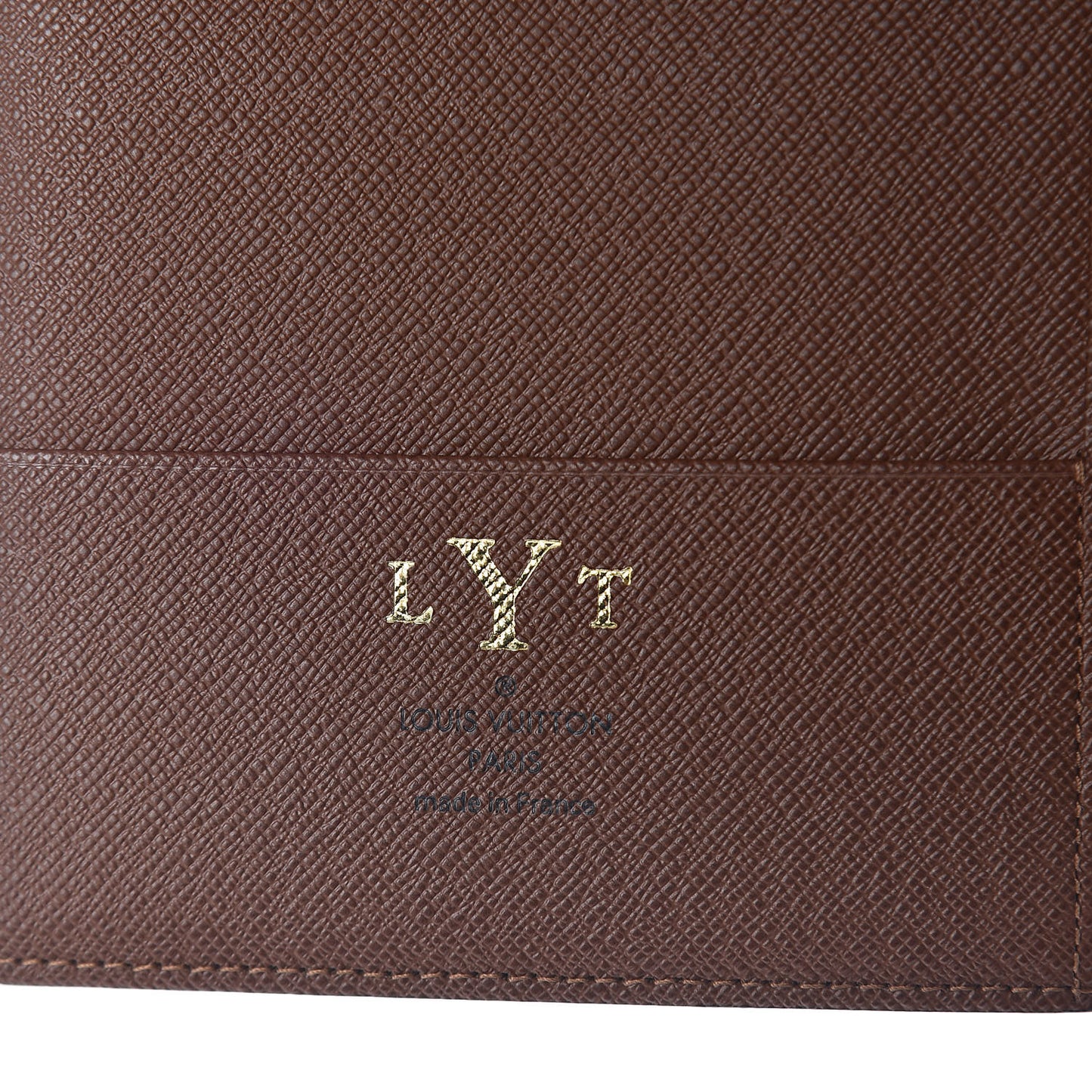 Monogram Large Ring Agenda Cover