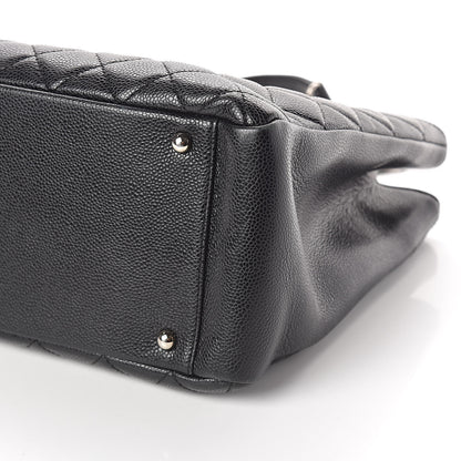 Chanel Caviar Quilted XL Grand Shopping Tote GST Black 10 of 10