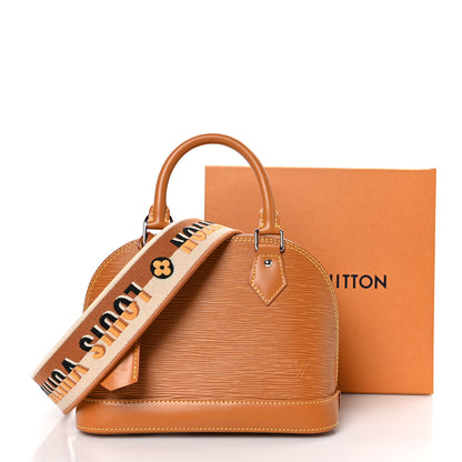 Louis Vuitton Epi Jacquard Alma BB Honey Gold 10 of 10