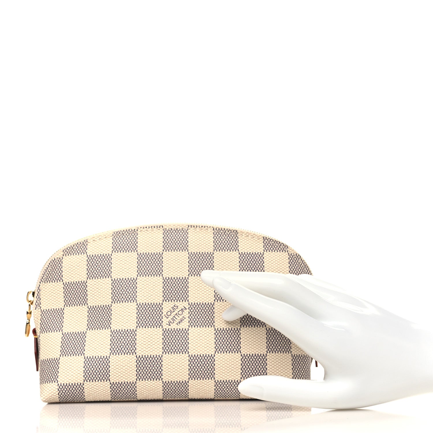 Louis Vuitton Damier Azur Cosmetic Pouch 2 of 9