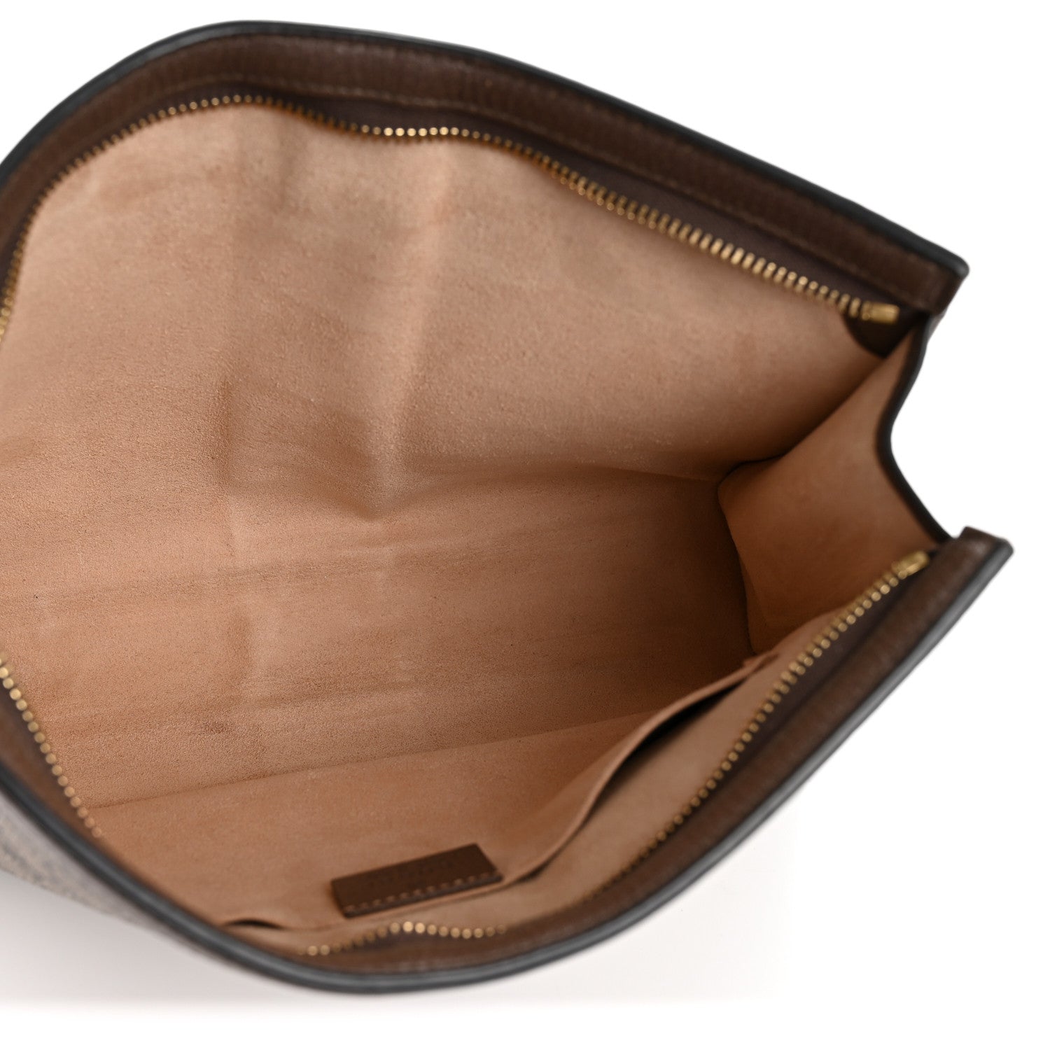 Gucci GG Supreme Monogram Web Ophidia Pouch Brown 5 of 9