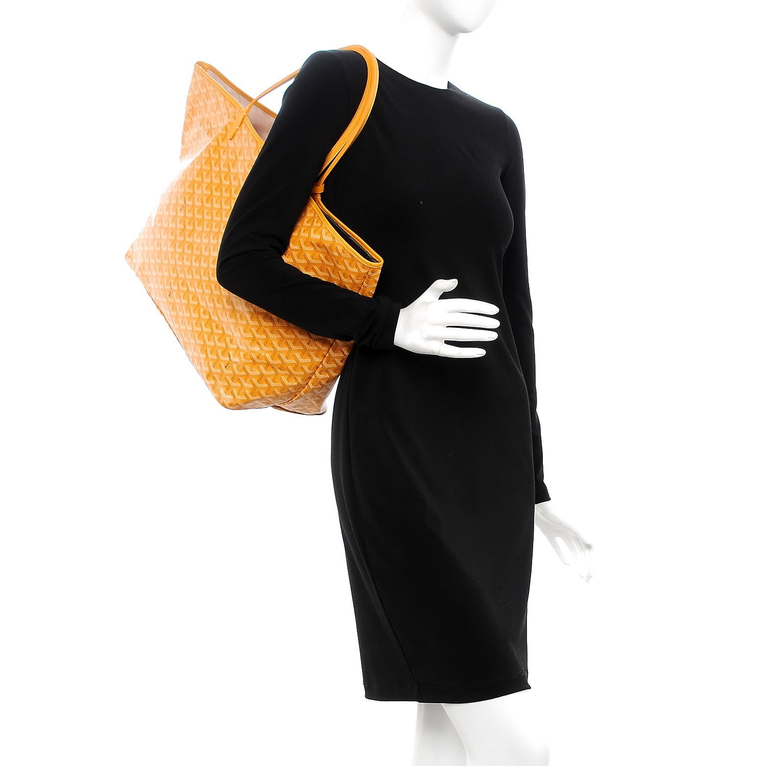 Goyard Goyardine Saint Louis GM Yellow 2 of 9