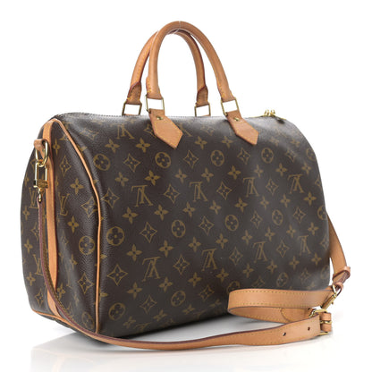 Louis Vuitton Monogram Speedy Bandouliere 35 3 of 17