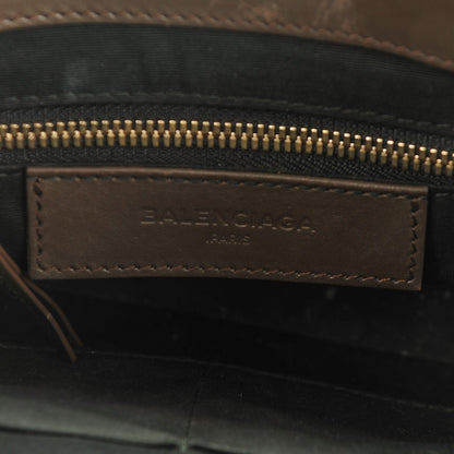 Balenciaga Suede Padlock Mini All Afternoon Vert Kaki 7 of 8