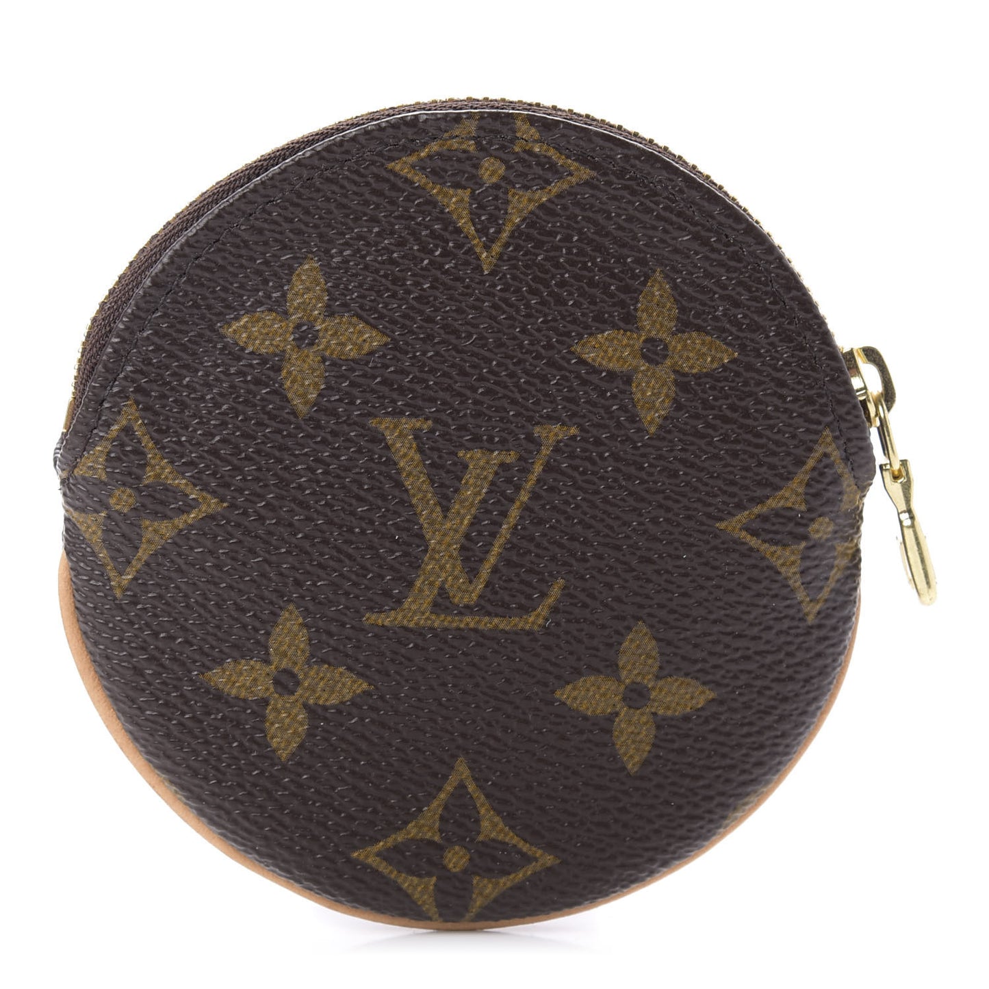 Monogram Round Coin Purse