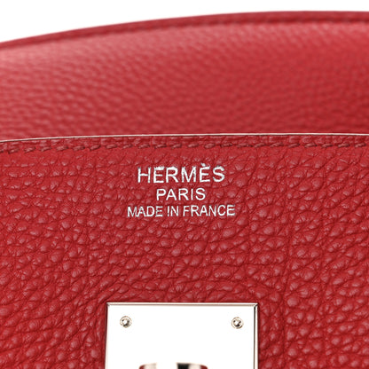 Hermes Togo Birkin 35 Rouge Garance 6 of 10