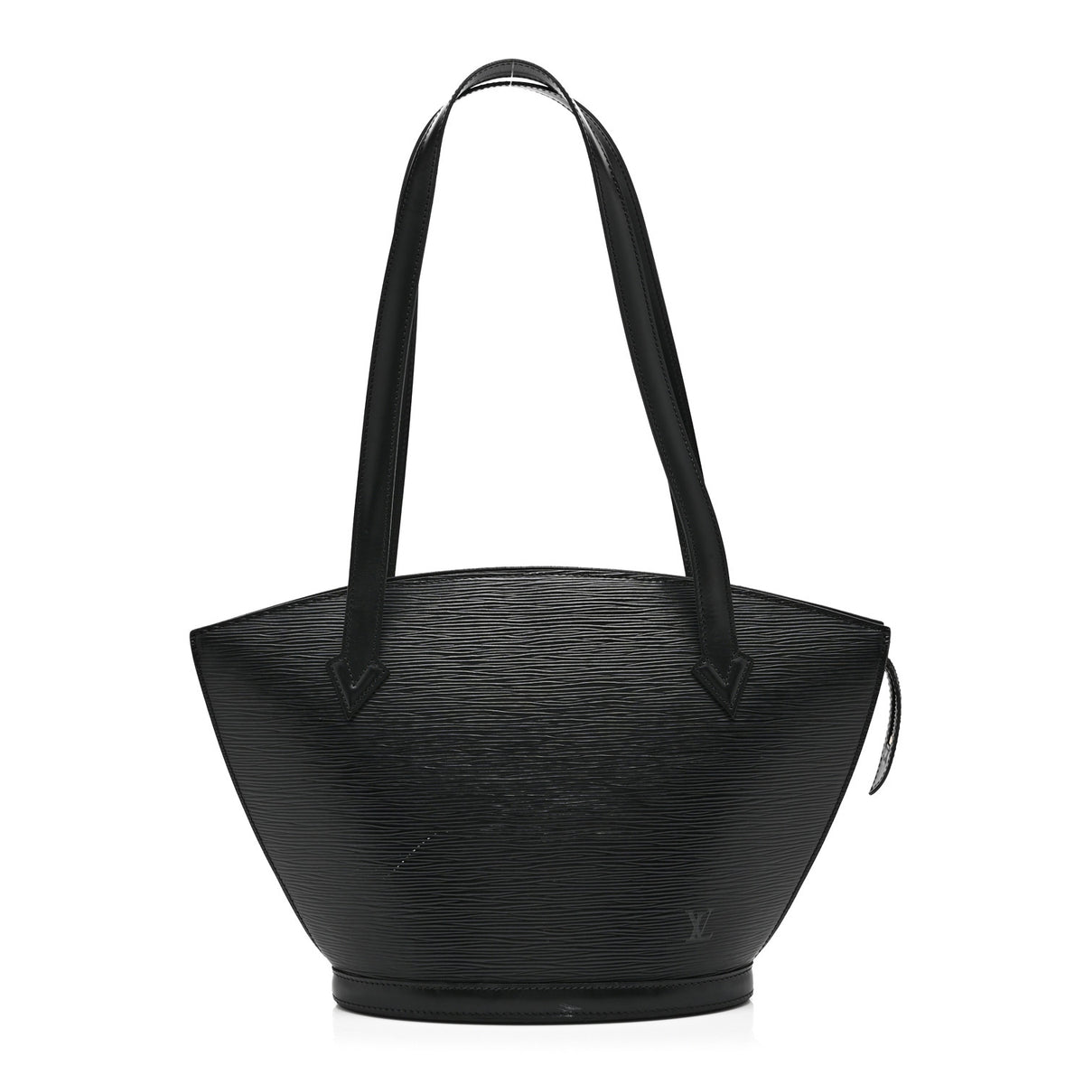 Epi Saint Jacques PM Long Straps Black
