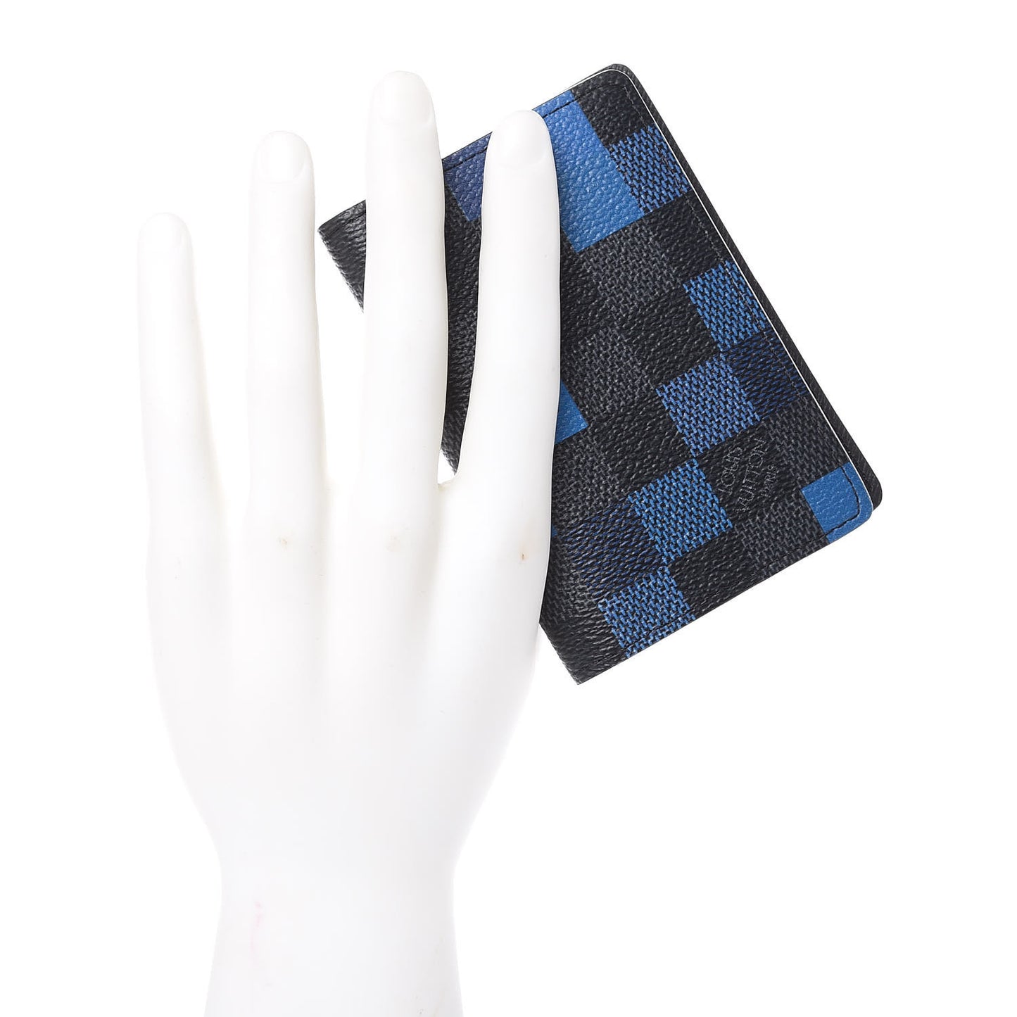 Damier Graphite Pixel Pocket Organizer Blue