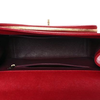 Chanel Caviar Quilted Large Business Affinity Flap Red 5 of 10