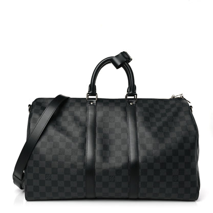 Louis Vuitton Damier Graphite Keepall Bandouliere 45 1 of 7