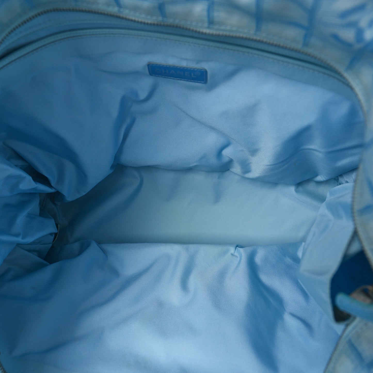 Nylon Travel Tote Beige