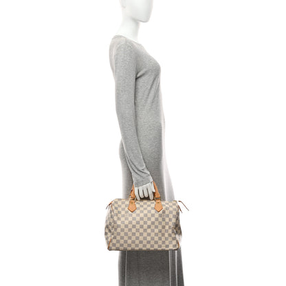 Louis Vuitton Damier Azur Speedy 30 2 of 10