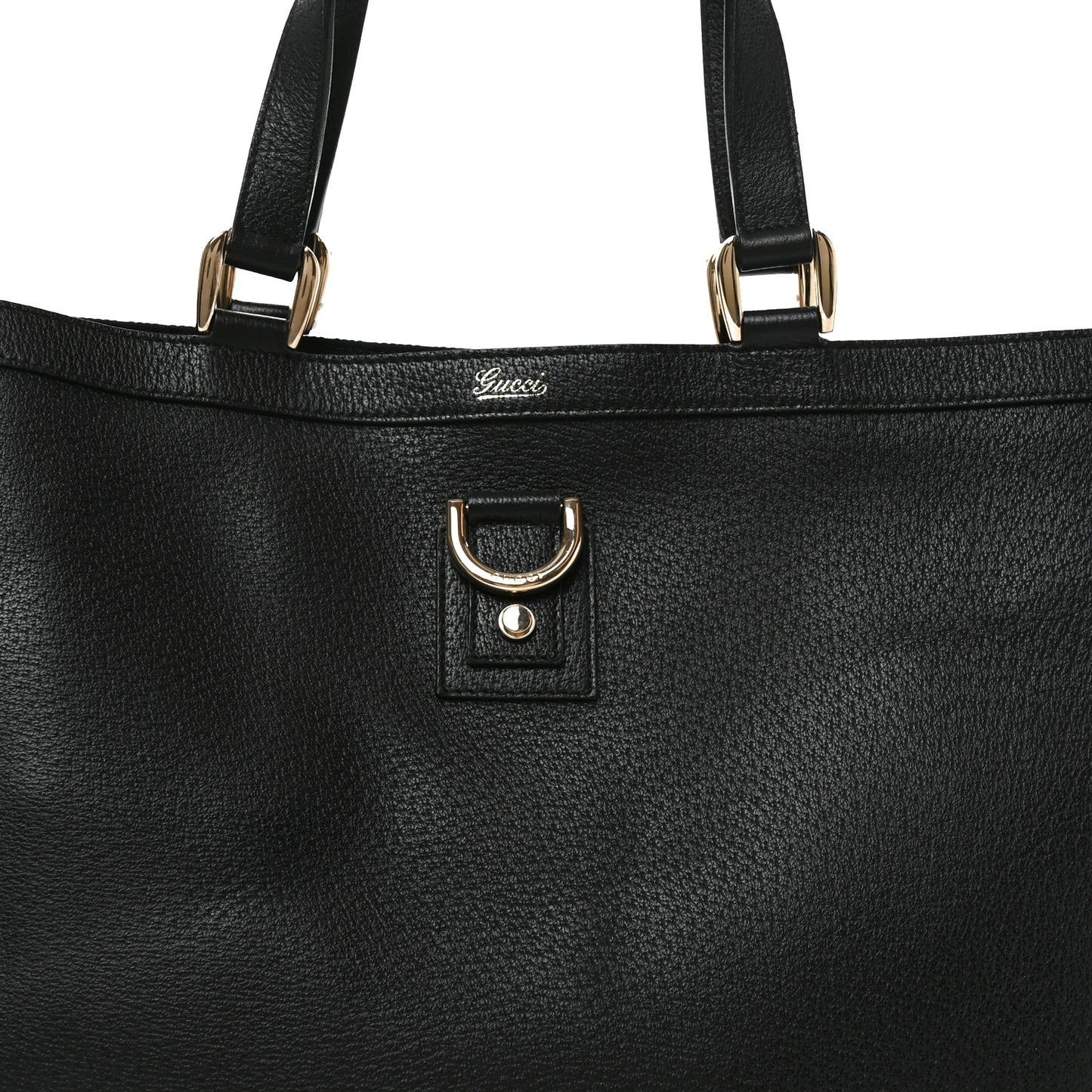 Calfskin Large Abbey Tote Black