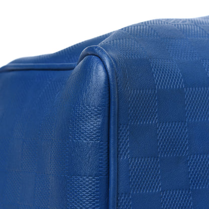 Louis Vuitton Damier Infini Keepall Bandouliere 45 Neptune 11 of 33