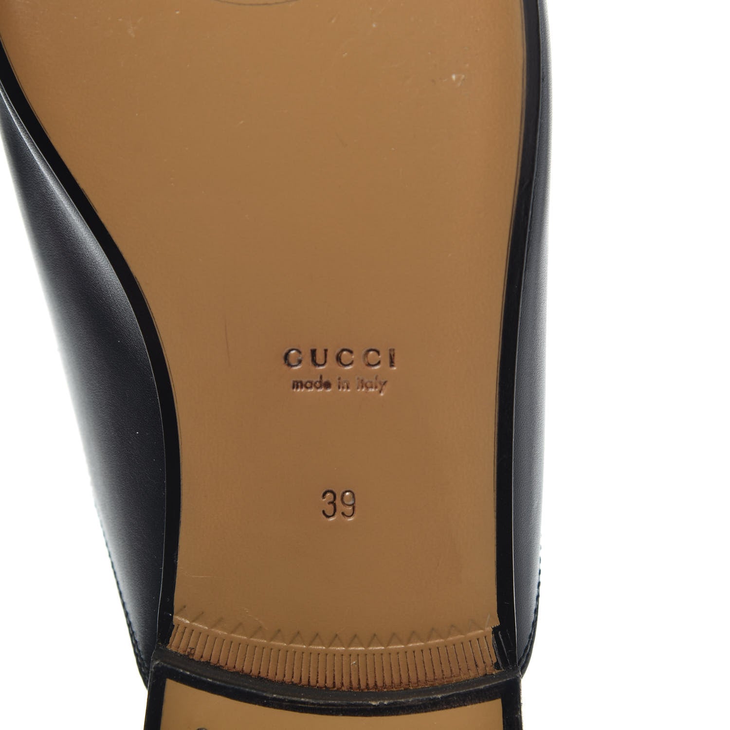 Gucci Calfskin Womens Princetown Slippers 39 Black 7 of 10