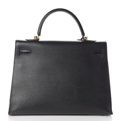 Hermes Ardennes Kelly Sellier 35 Black 4 of 33