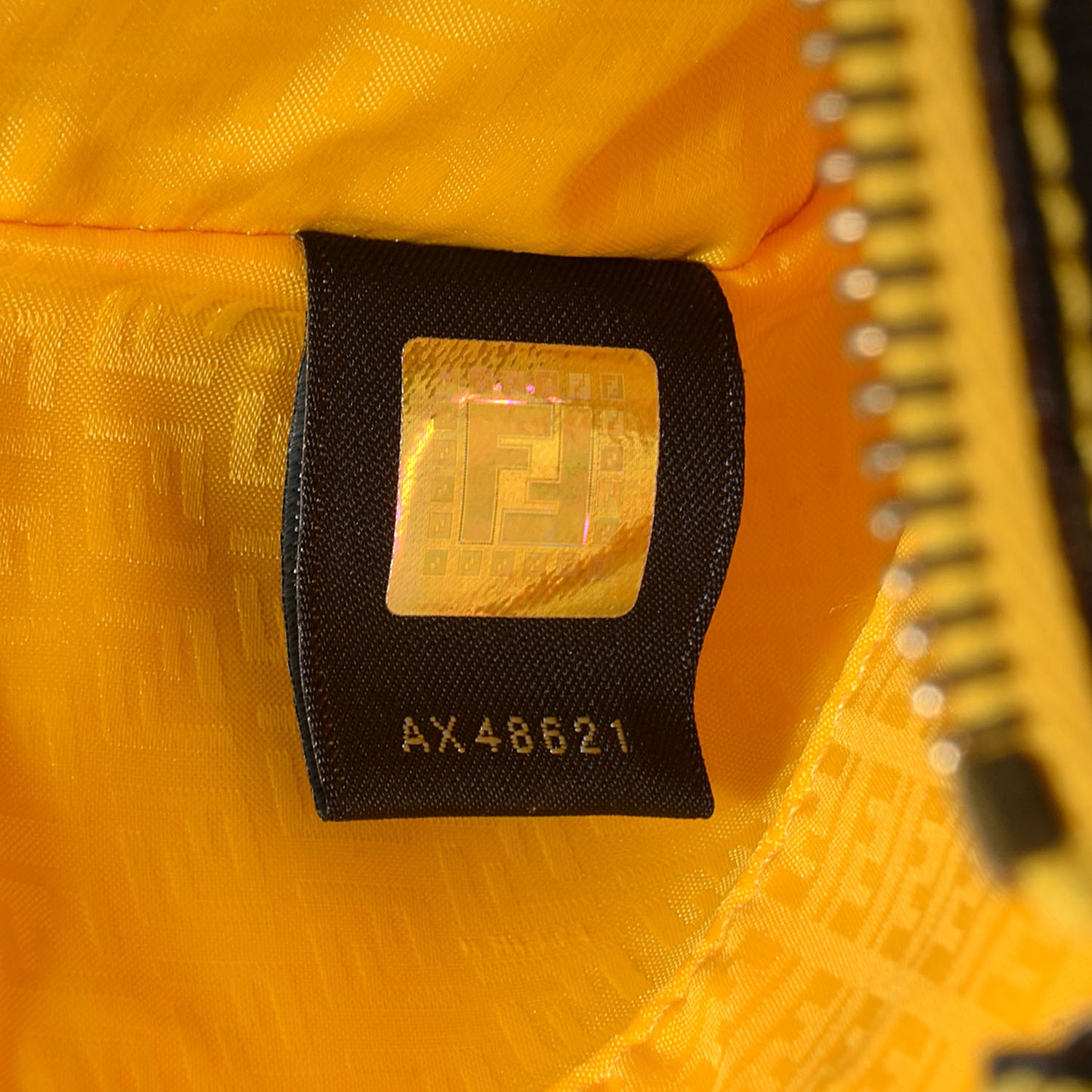 Zucca Spalmati Pochette Tobacco Giallo