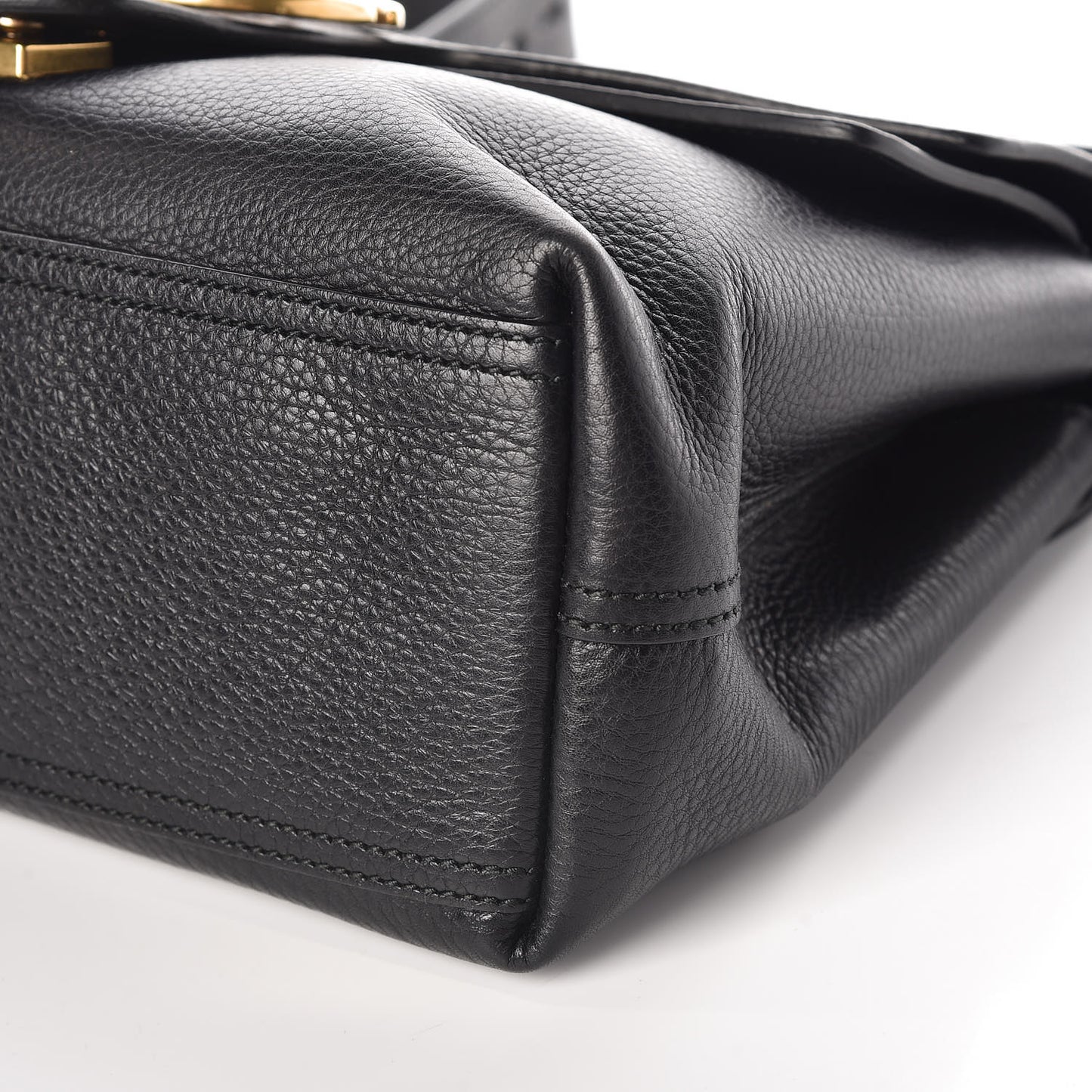 Cellarius Calfskin GG Marmont Shoulder Bag Black