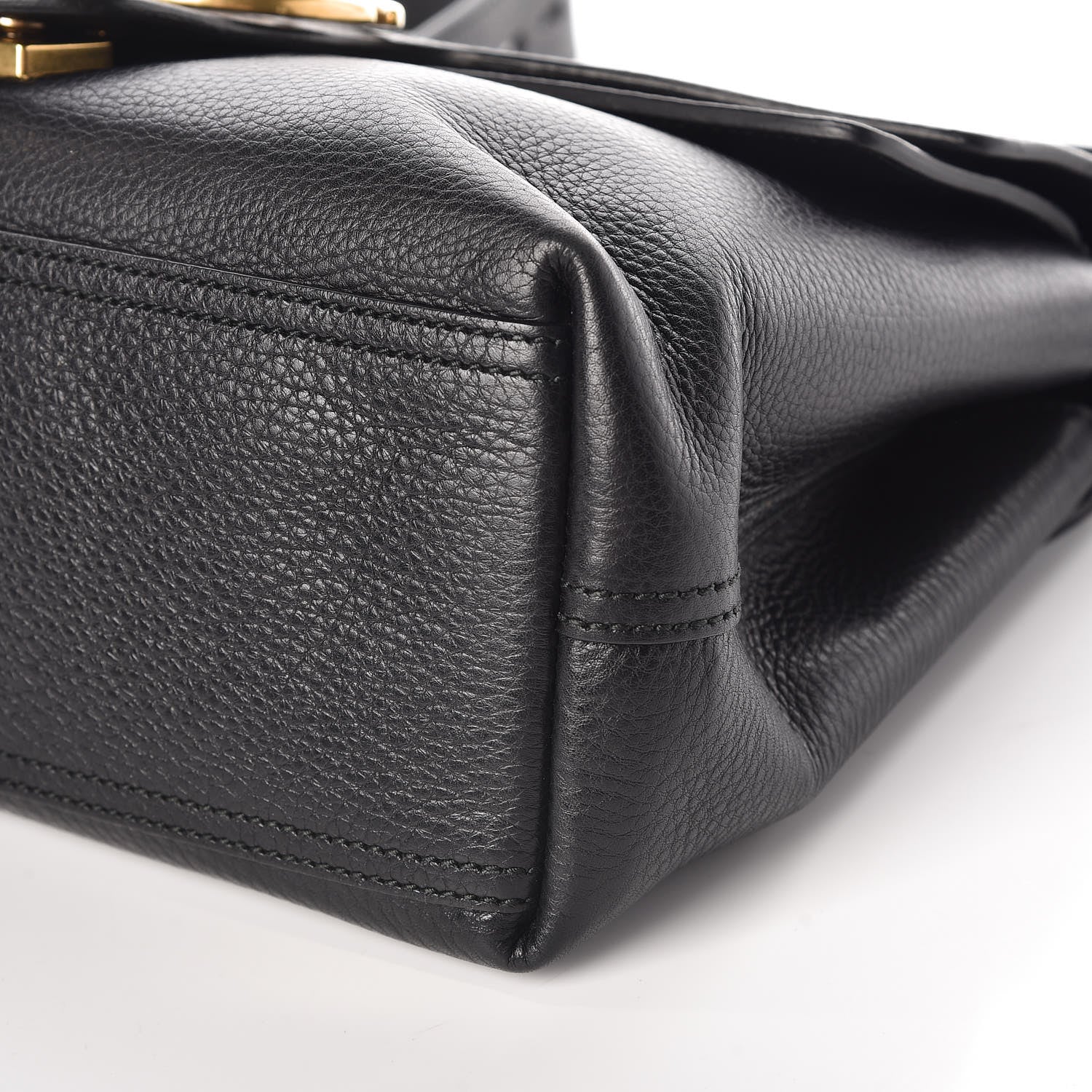 Gucci Cellarius Calfskin GG Marmont Shoulder Bag Black 6 of 9