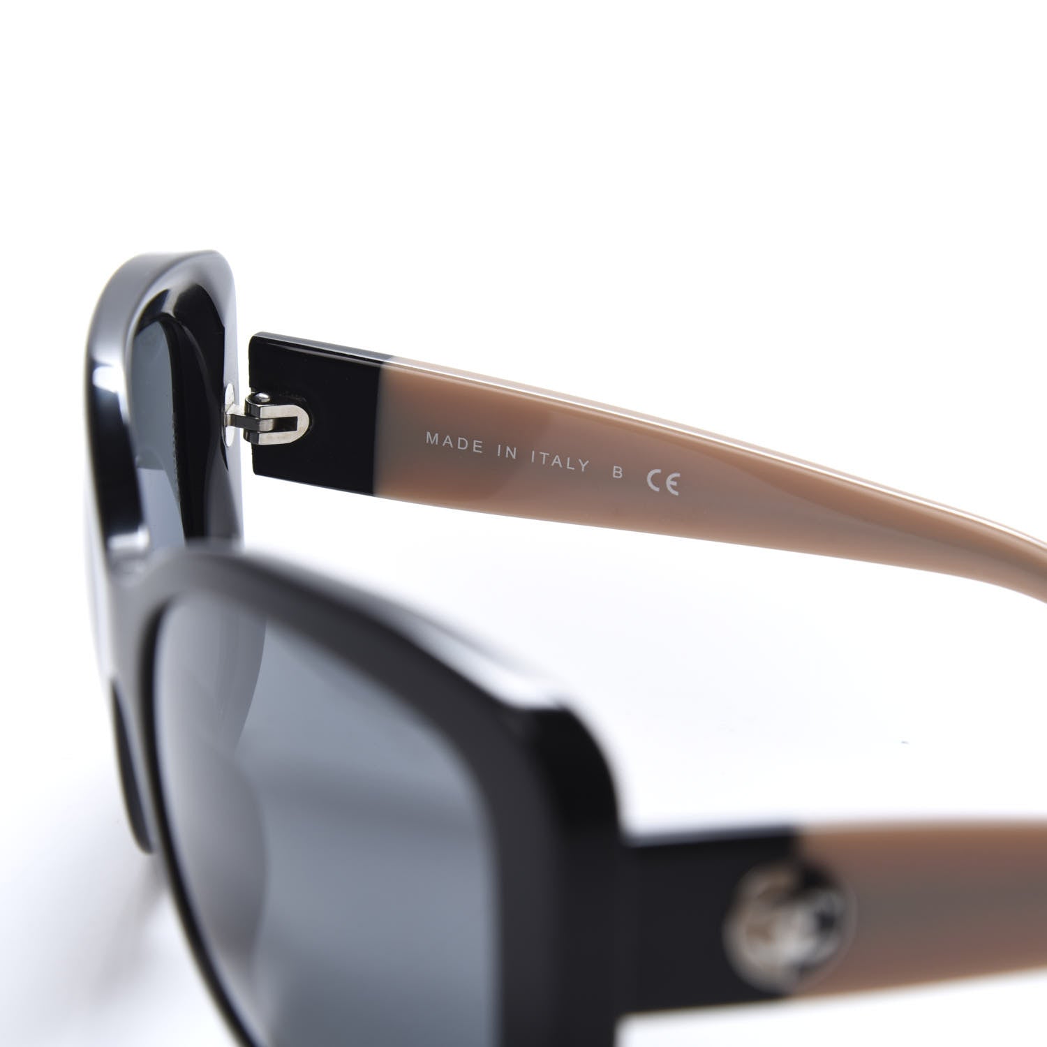 Chanel Acetate CC Sunglasses 5322 Black Beige 6 of 7