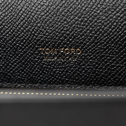 Tom Ford Calfskin Medium T Clasp Tara Crossbody Bag Black 6 of 11