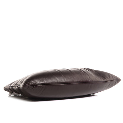 Chanel Lambskin Pleated Tassel Shoulder Bag Brown 4 of 7