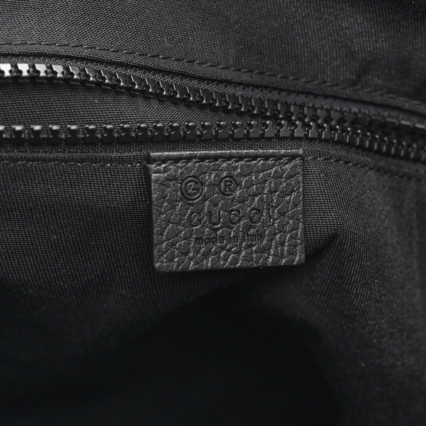 Nylon Monogram Small Flat Messenger Bag Black