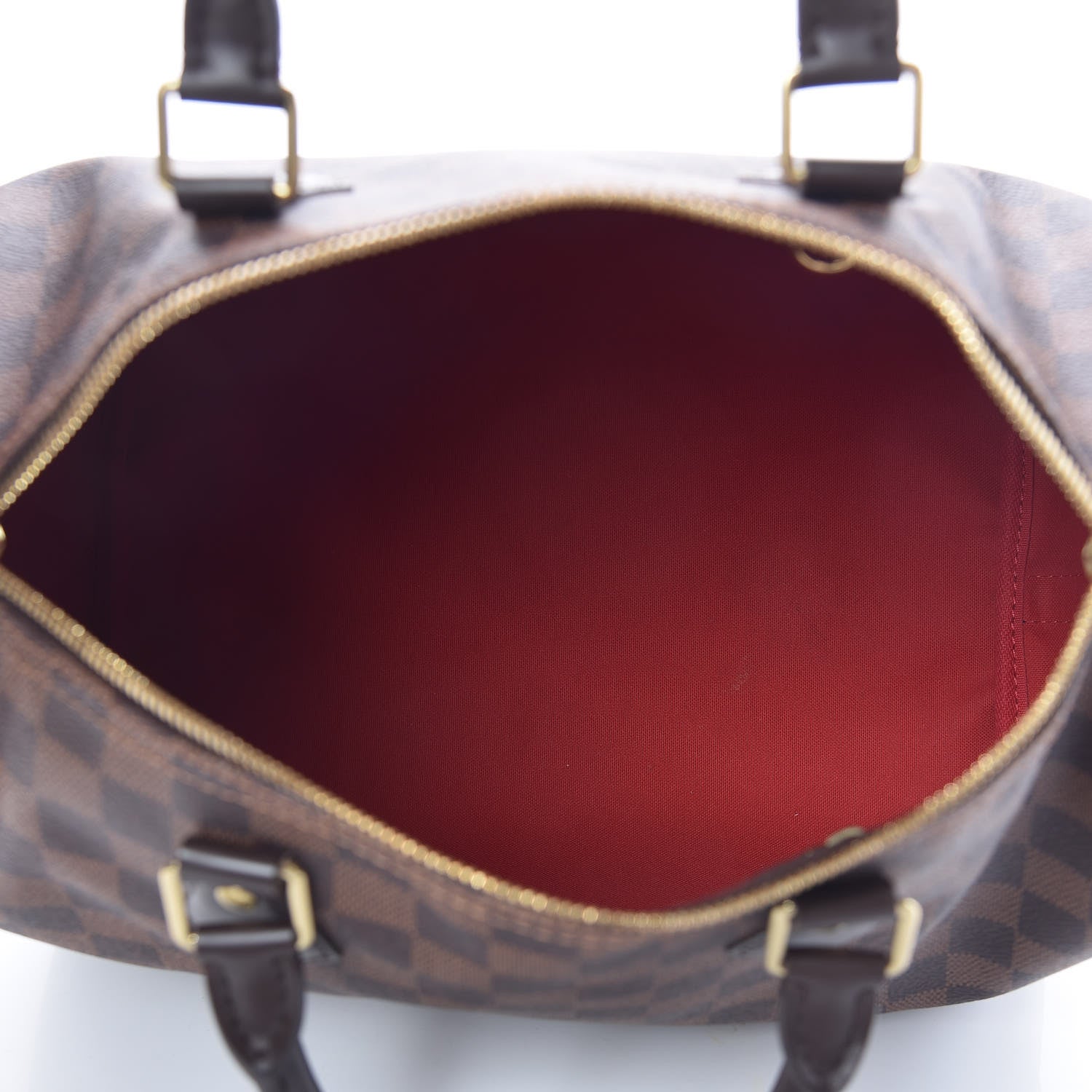 Louis Vuitton Damier Ebene Speedy Bandouliere 30 7 of 15