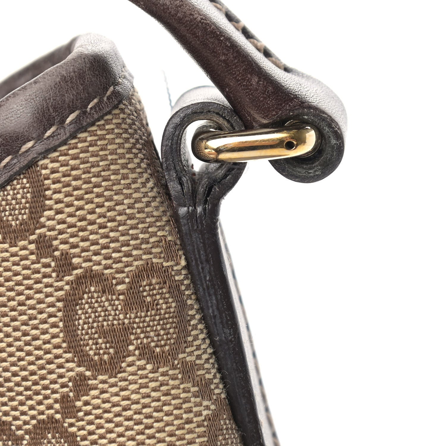 Gucci Monogram Medium New Britt Hobo Dark Brown 11 of 14