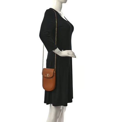 MCM Nappa Mode Travia Crossbody Phone Case Cognac 2 of 9