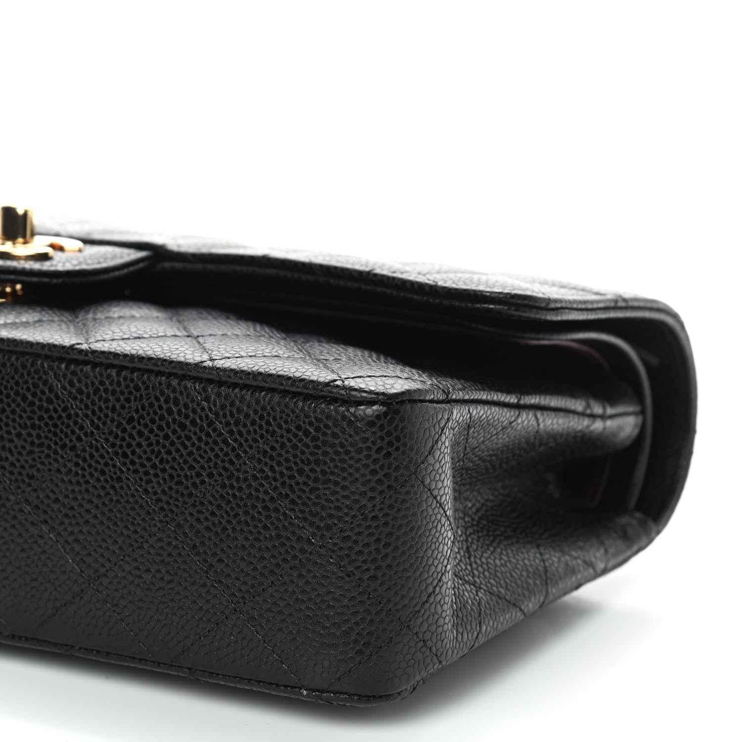 Chanel Caviar Quilted Medium Double Flap Black 9 of 9