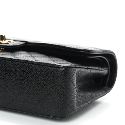 Chanel Caviar Quilted Medium Double Flap Black 9 of 9