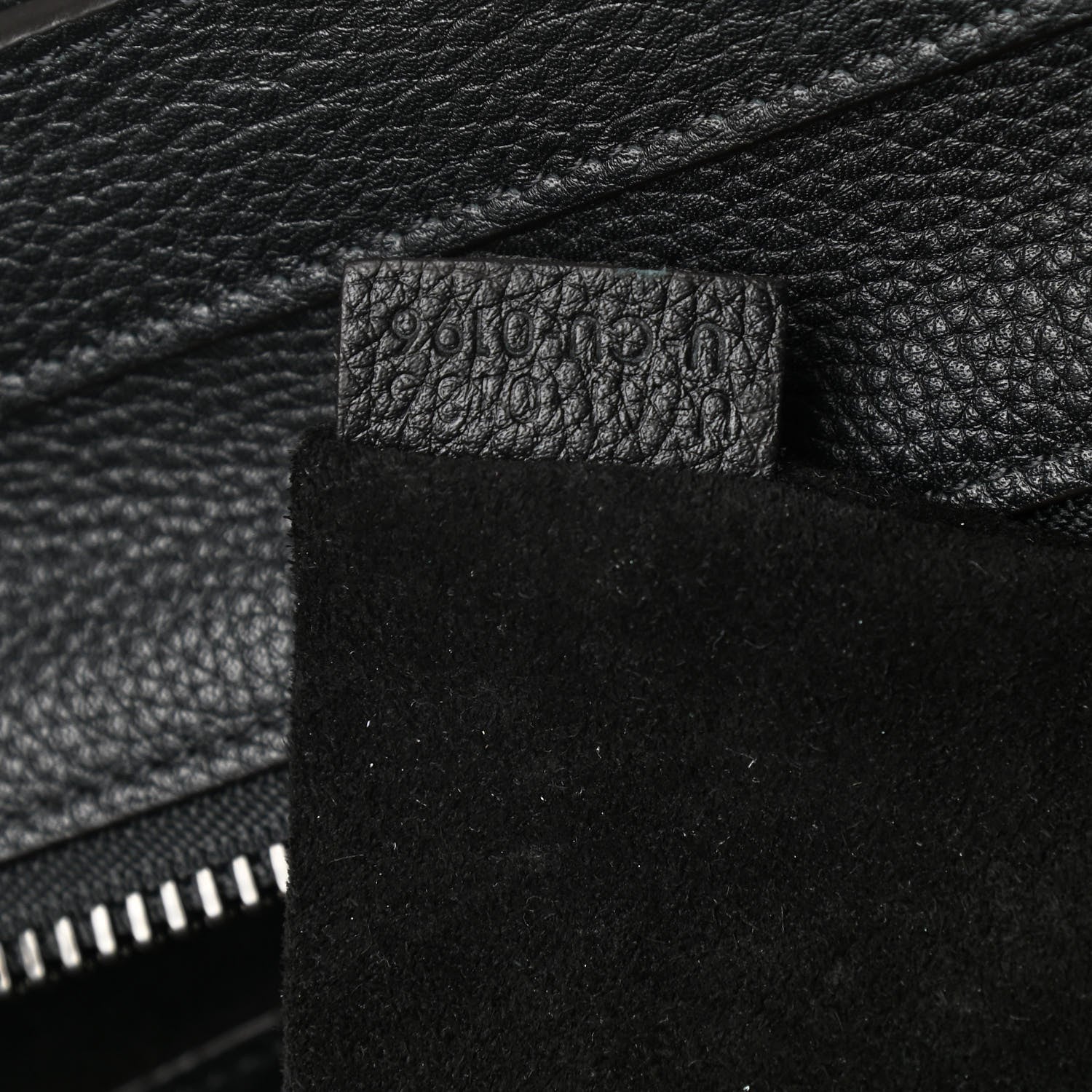 Celine Drummed Calfskin Mini Luggage Black 5 of 15