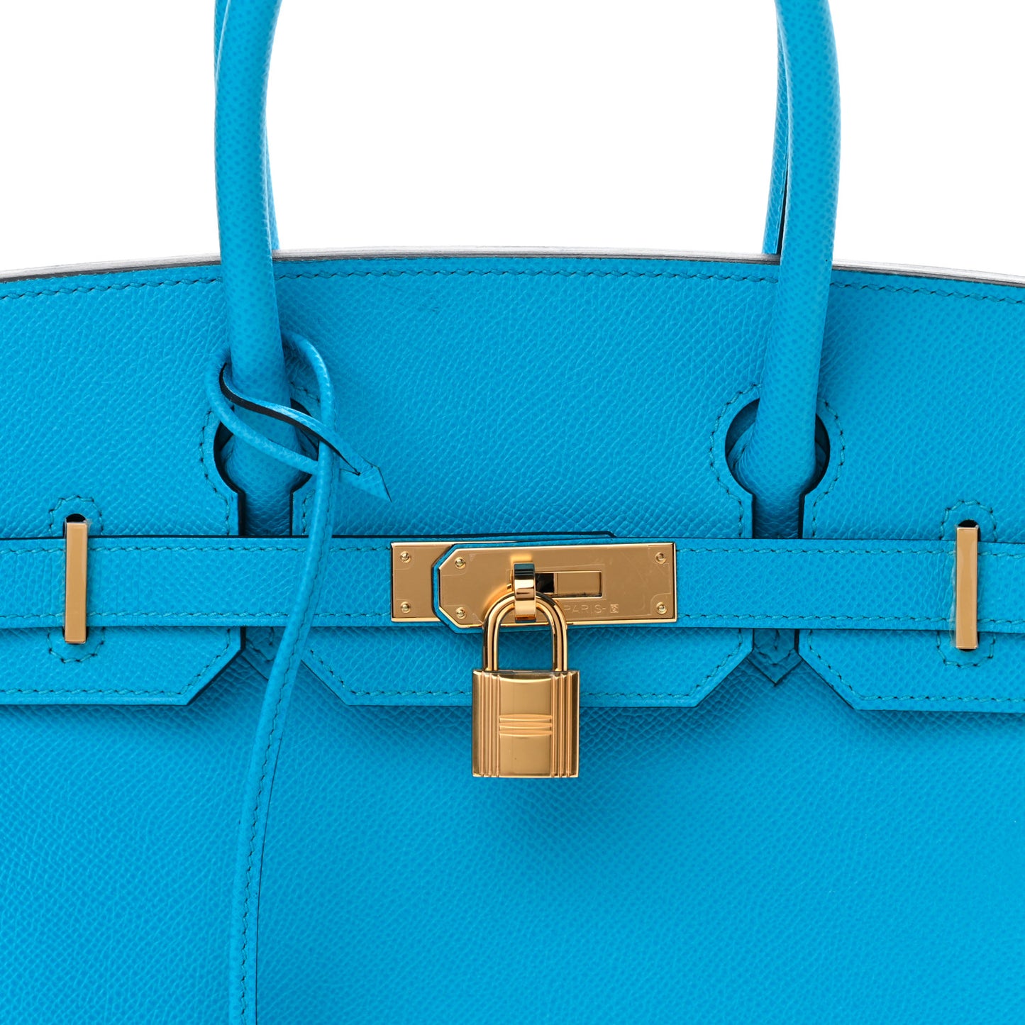 Epsom Birkin 30 Bleu Frida