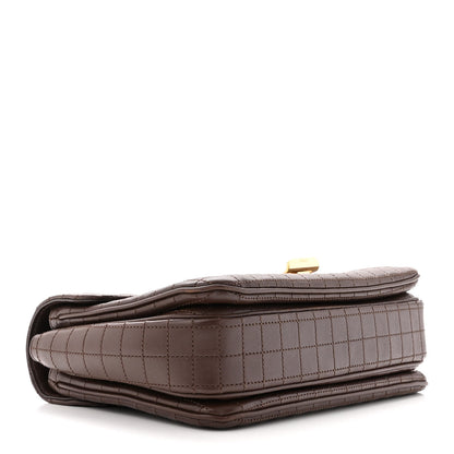 Celine Calfskin Quilted Medium C Bag Camel 4 of 10