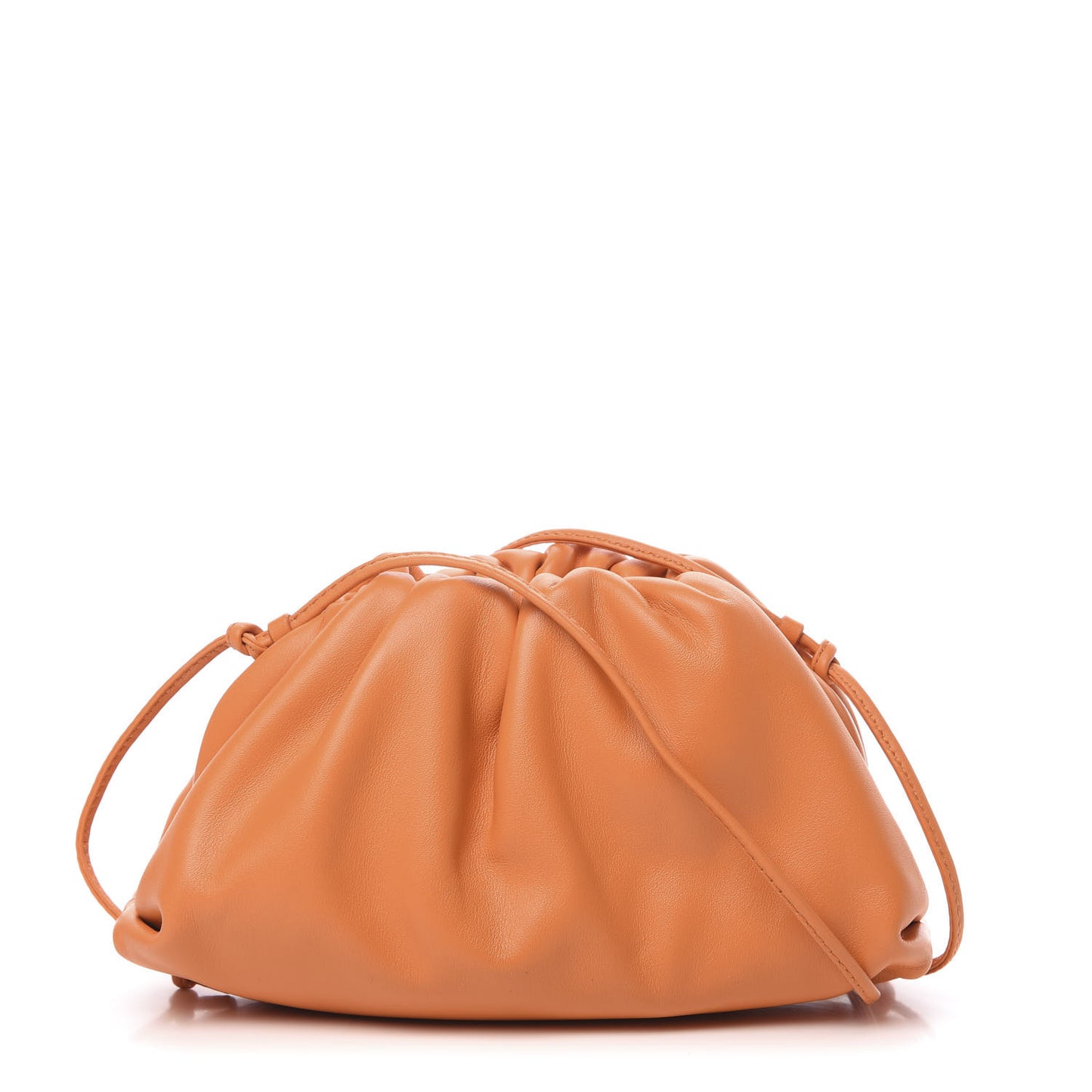 Butter Calfskin The Mini Pouch Light Orange