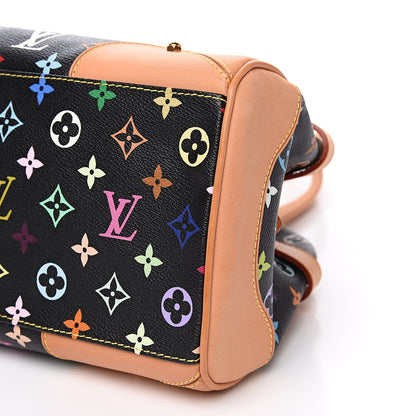 Louis Vuitton Monogram Multicolor Claudia Black 9 of 10